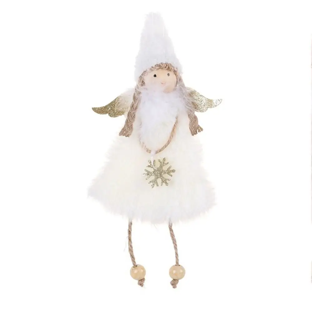 귀여운 크리스마스 트리 장 봉제 인형 패셔너블한 천사 인형 펜던트 천사 인형 ..