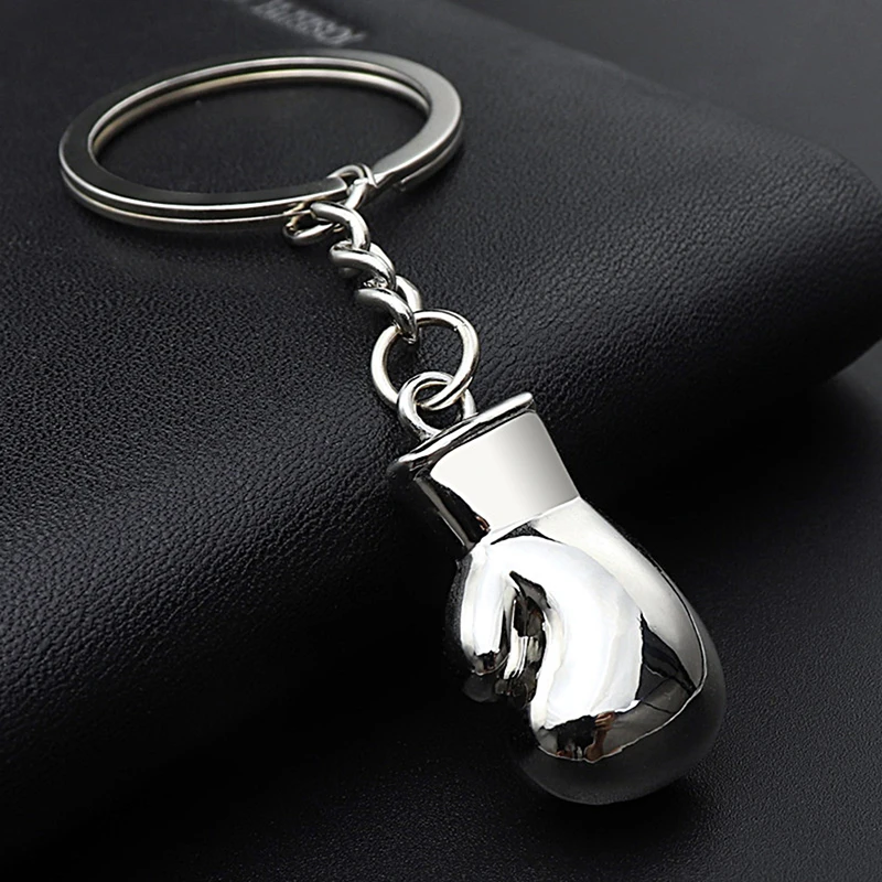 Alloy Keychain Punching Gloves Keyring Boxing Gloves Keychain
