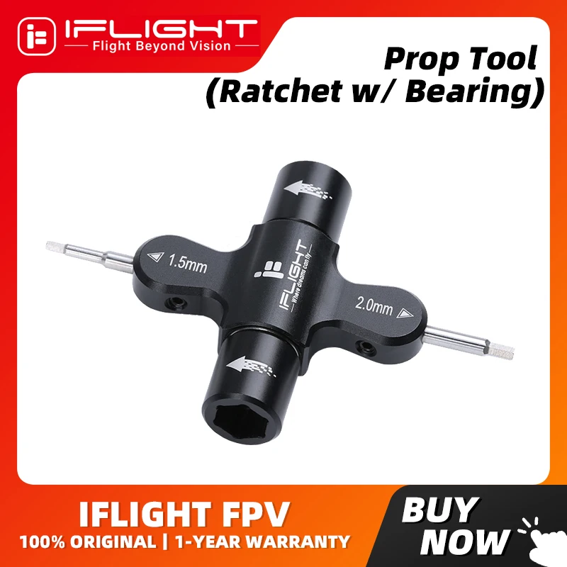 Clé à cliquet M5 iFlight pour drone FPV - Outil de réparation 1.5/2mm