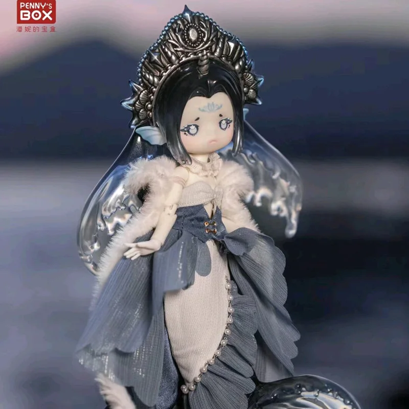 

New Penny Box Tidal Secret Language Series Blind Box Obtisu11 1/12bjd Figure Model Dolls Mermaid Action Figurine Toy Xmas Gift