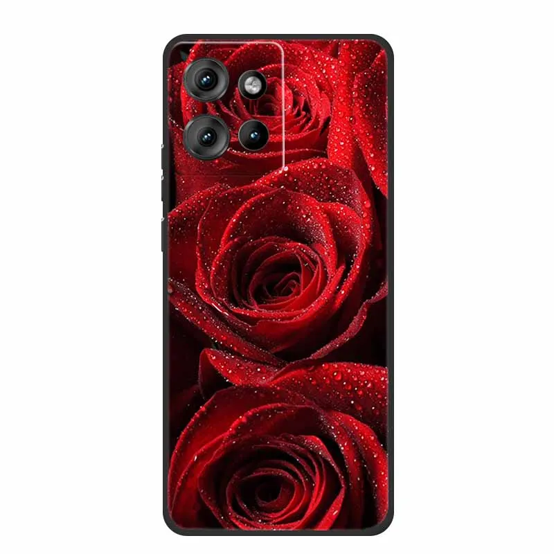 Phone Case For Motorola Moto G 2025 Back Cover Case Shockproof Black TPU Silicone Soft Funda For Motorola G 2025 Case 6.7" Coque 2