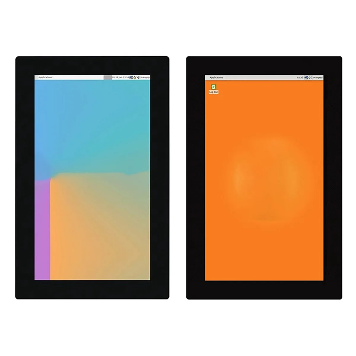 For Raspberry Pi 5 Display 5 Inch Capacitive Touch Screen HDMI-Compatible for Raspberry Pi 4B/3B/Orange LCD Display