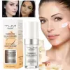 Color Changing Liquid Foundation Cover Wrinkles Fine Lines BB Cream Makeup Base Concealer Moisturizing Primer SPF15 2