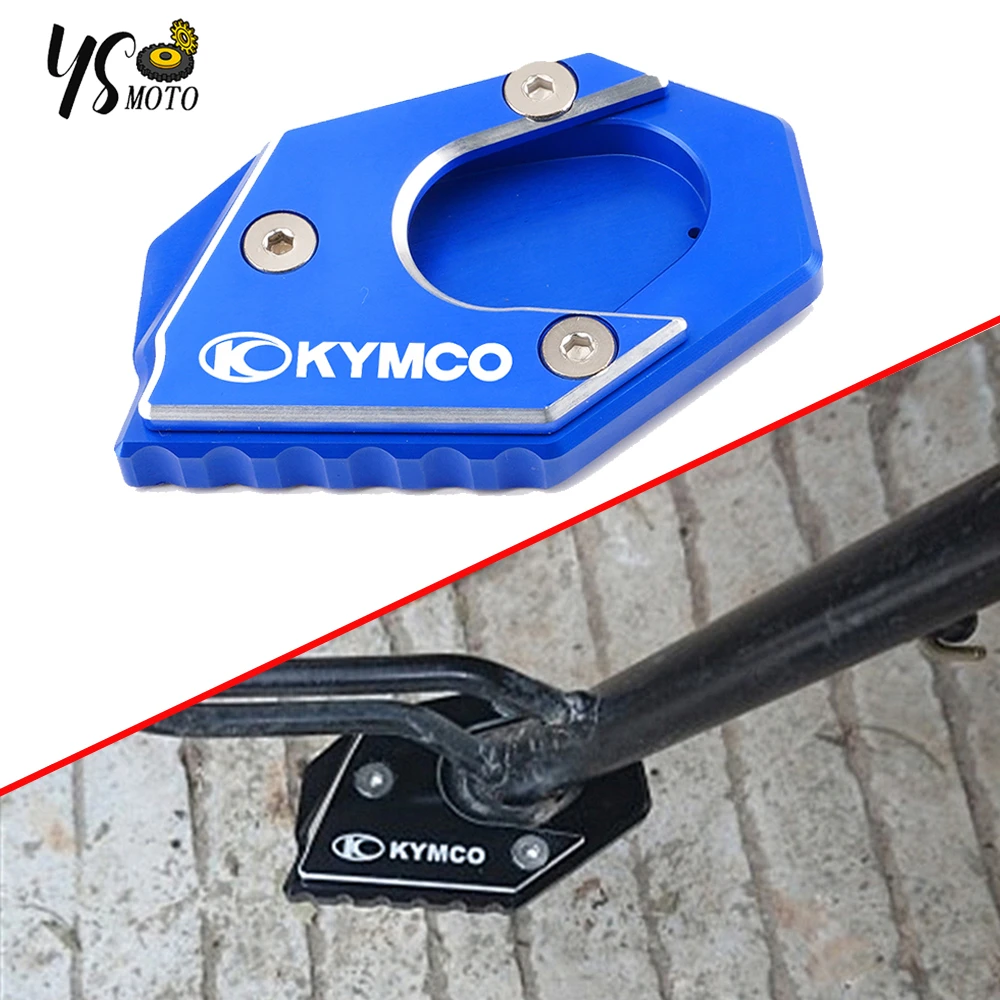 Per Kymco Xciting 400I 250I 300I 350I Downtown 350I 300I 200I Dtx360 Moto Piede Laterale Supporto Estensione Pad Piastra Decorativa