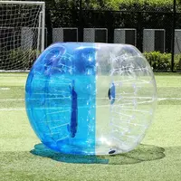 Free Shinpping Inflatable Bubble Soccer Zorb Ball 1.5m Pumper Ball 100%TPU Material Inflatable Bubble Football for Adult 1