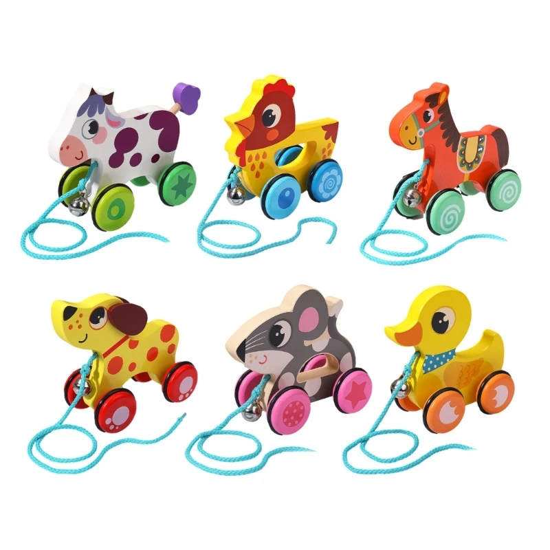 

Colorful Wooden Vehicle Toy for 1 Year Baby & Toddler Preschool Learning Toy