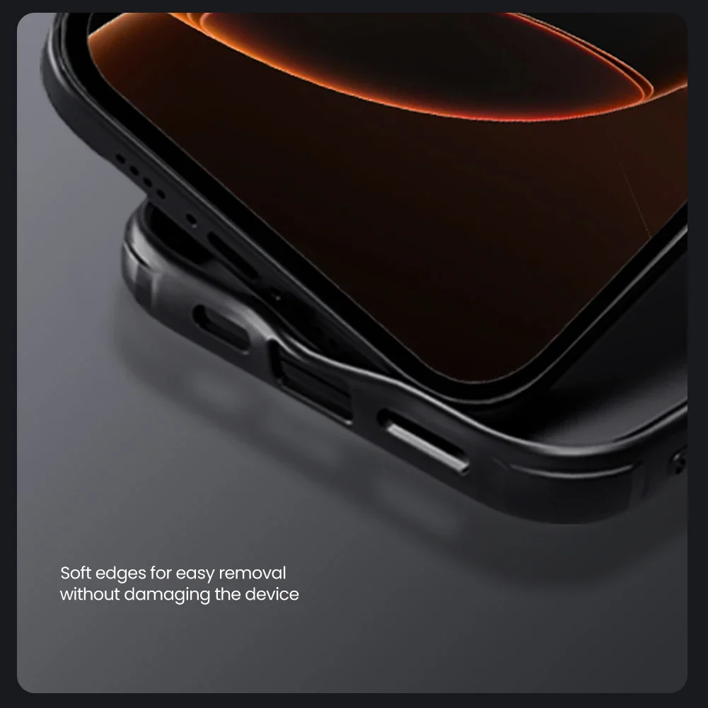 Nillkin Camshield Pro Case with Camera Slide Protection and Soft TPU Frame