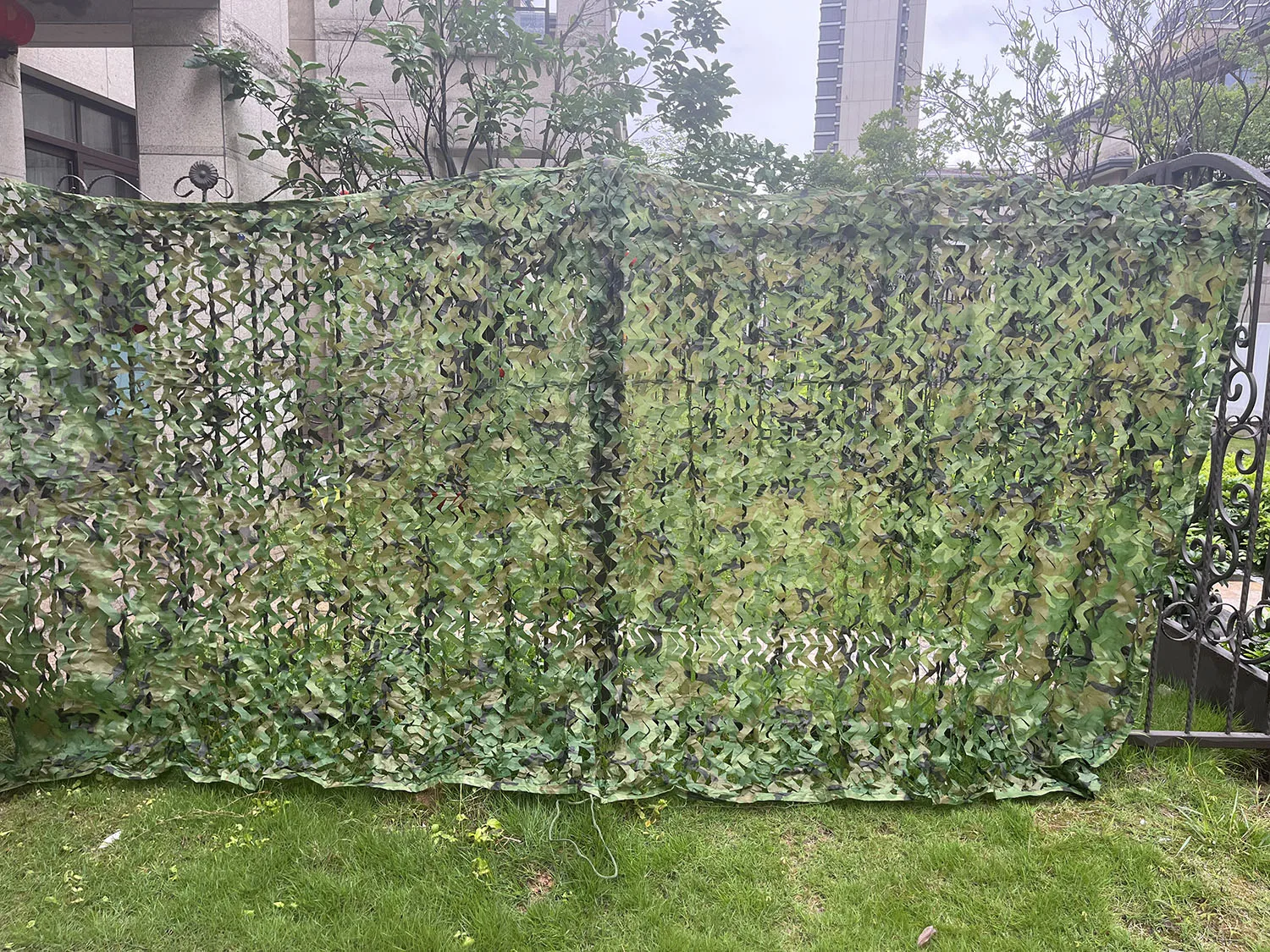 DGSFES Filet De Camouflage Blanc,Filet Militaire Ombrage Terrasse