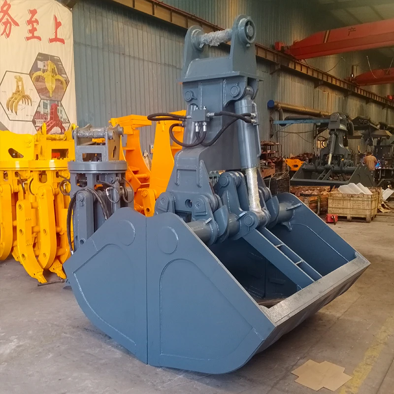 

Customized excavator shell bucket dock sand grab bucket