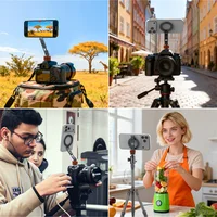 360 Rotation Cold Shoe Magnetic Phone Holder With 1/4 3/8 Screw MagSafe Phone Tripod Mount for iPhone 17 16 Samsung DSLR Camera - Image 2
