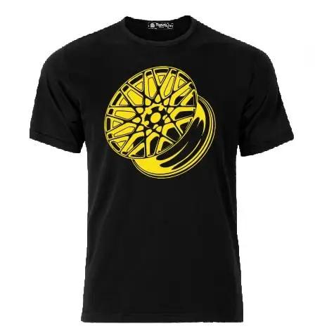 Rotiform Blq Wheels Rim T Shirt Rotiform Wheel T Shirt Uomo