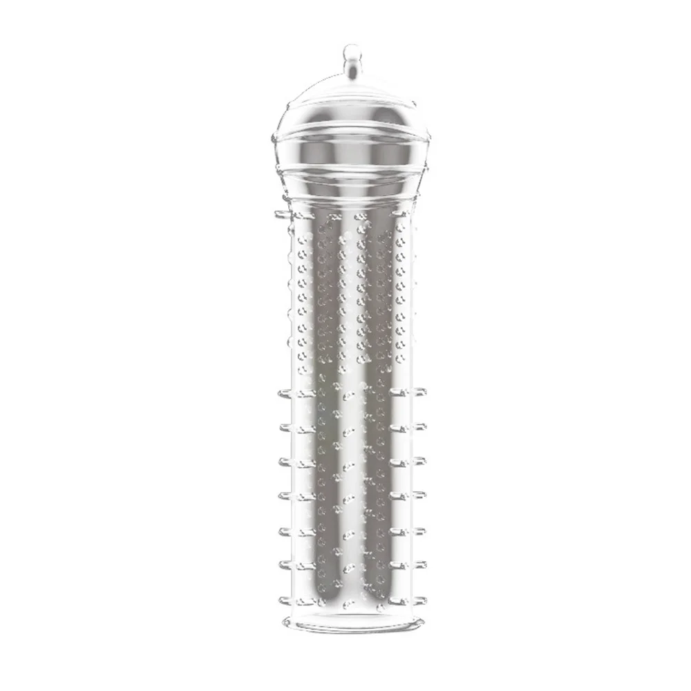 20231~20PCS Big  Cover Extender Male  Enlargement Sexy Dick Reusable Sexuality Silicone Condom Funny Adult Erotic Toys for_voghion.com