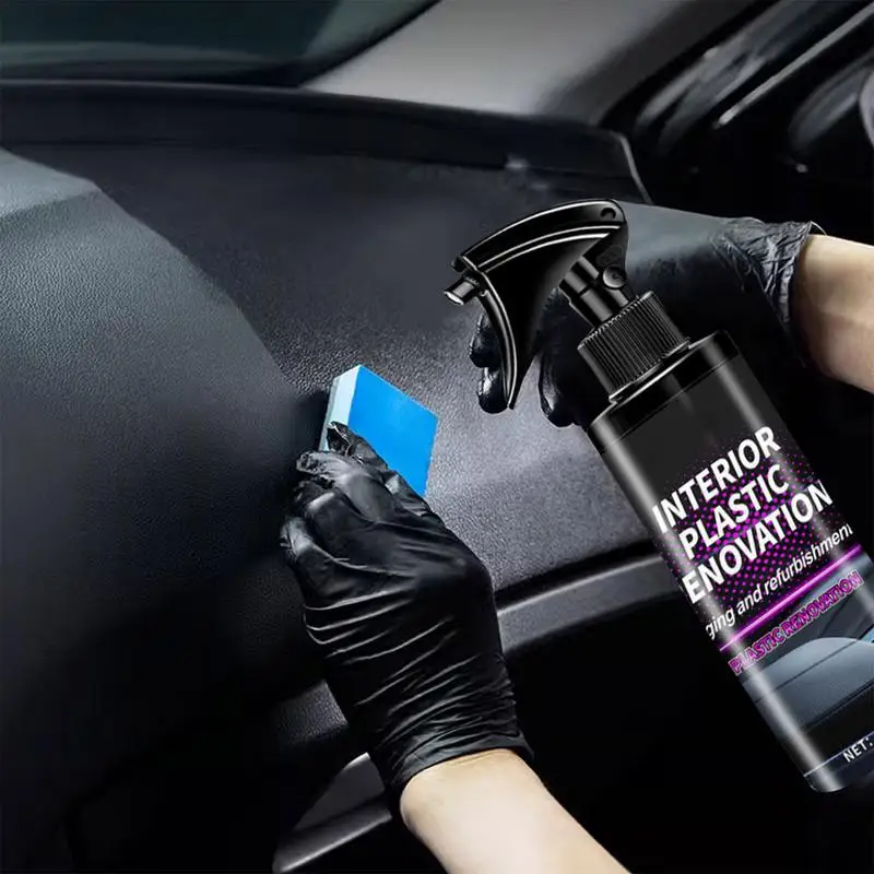 

100ml Automotive Interior Restoration Spray Car Interior Restorer Retreading Agent Auto Interior Reconditioning Refurbish Agent