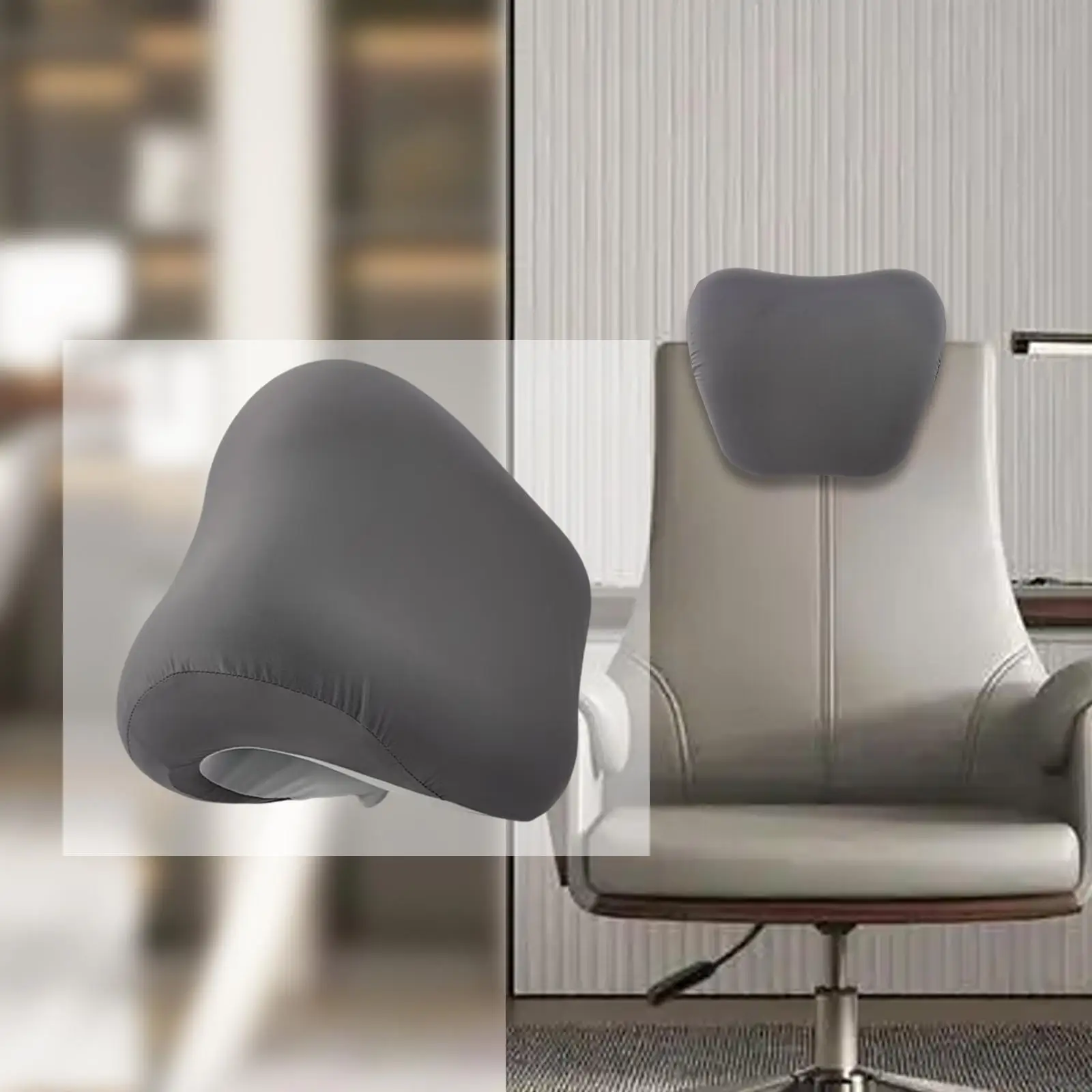 Office Chair Neck Pillow Comfortable Practical Lightweight Ergonomic Headrest for Libraries Resting Student Living Room Airplane