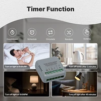 MOES Tuya WiFi Zigbee Mini DIY Smart Switch Module 1-4 Gang Timer Home Automation Compatible with Google Home Alexa - Image 4