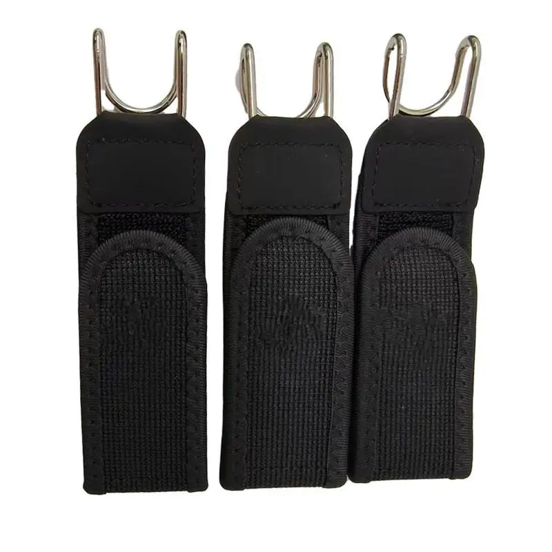 Schnallenloser Gürtel mit Haken, verstellbarer Metallhaken, elastischer Gürtel, Unisex, schnallenfreier, unsichtbarer Taillengürtelverschluss für Arbeiten im Freien – Detail 2