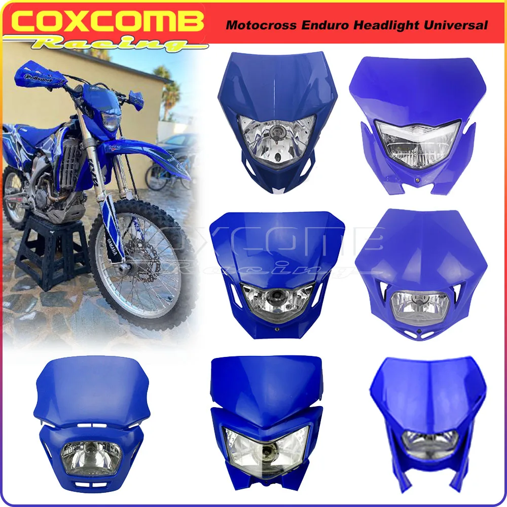 Motocross Enduro Headlight Dirt Bike Front Lamp For Yamaha WR 250 R