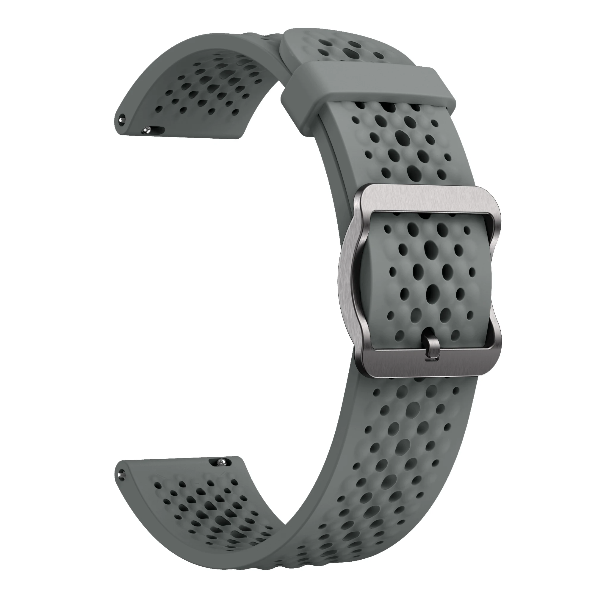 Breathable Silicone Sport Strap - Universal Smart Watch Band
