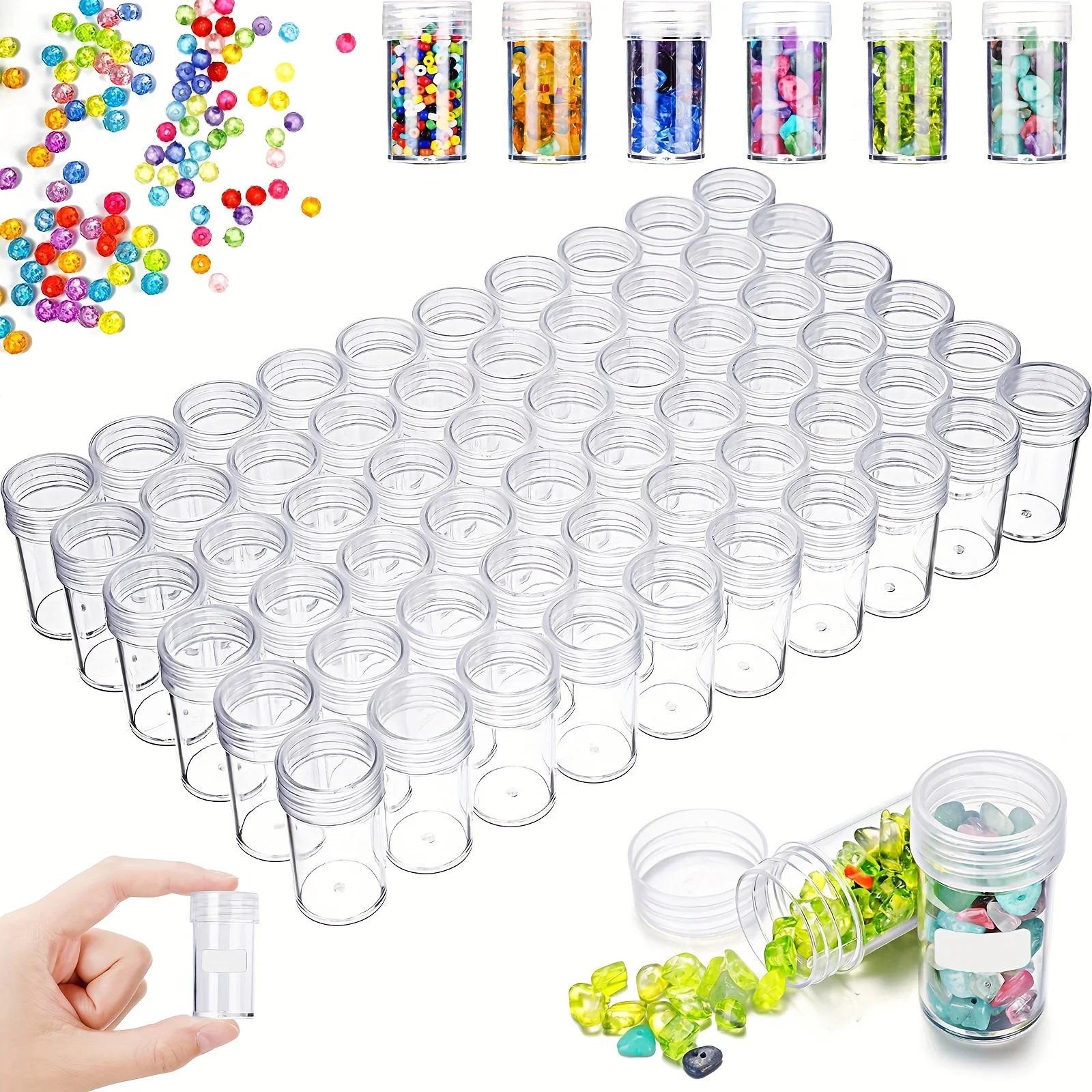 FINGERINSPIRE 50 Stück 40x2 Mm Klare Runde Miniatur Basen Runde Acryl Modell Basen Flache Runde Modell Display Basis F R Wargaming Brettspiele Sammlerfiguren Gaming Miniaturen Tischspiele