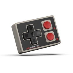 IINE Gamebrick Mini Retro Handheld Controller for Universal Gaming Platforms (Classic grey)