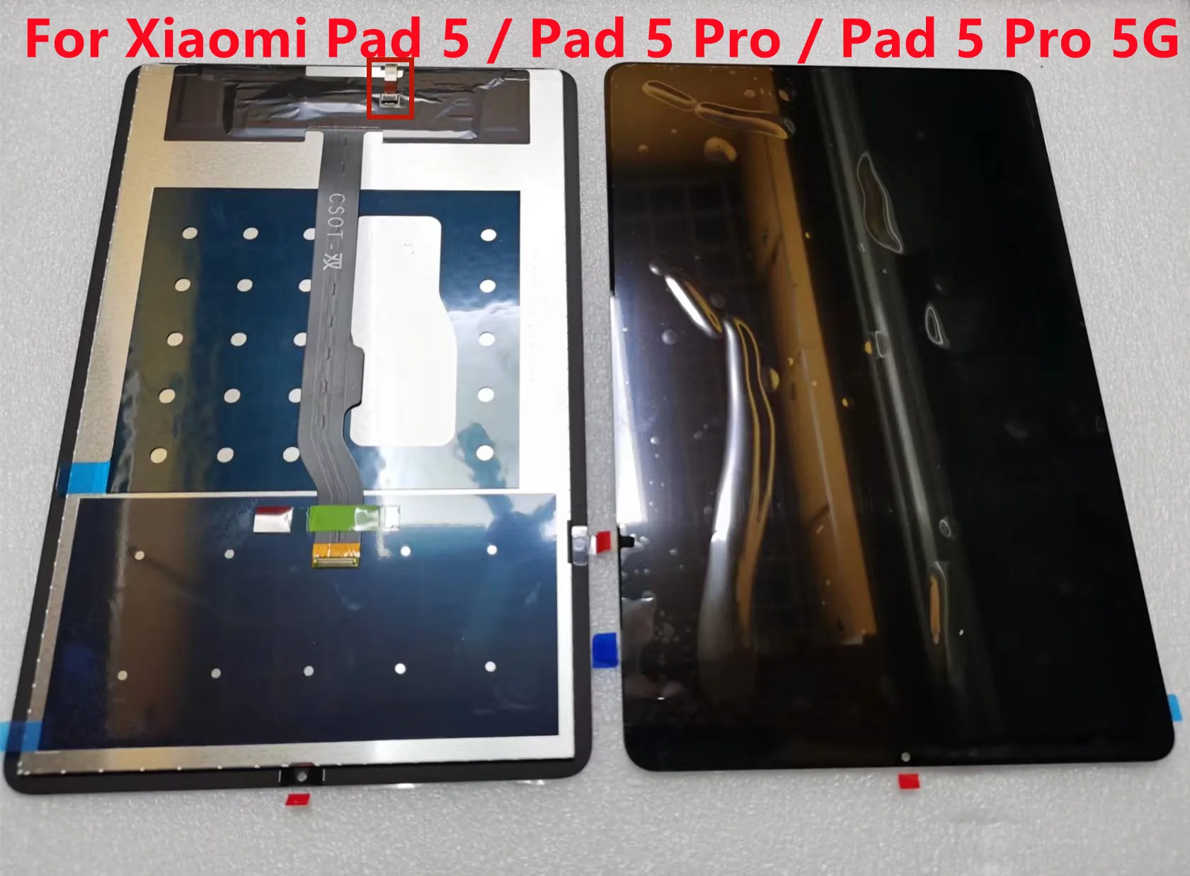 Écran LCD + Touch Pour Xiaomi Pad 5 11" – Remplacement Complet Avec Kit Réparation (Noir Sans Cadre)