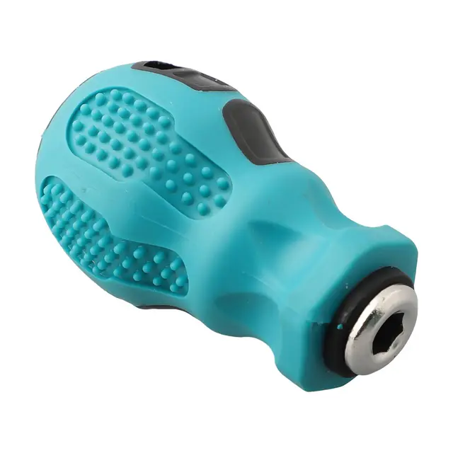 6.35mm 4mm Hex 5mm Round Adapter Handle Magnetic Screw Driver Bits Holder Adapter For Hand Tool Socket Wrench Accessory 2