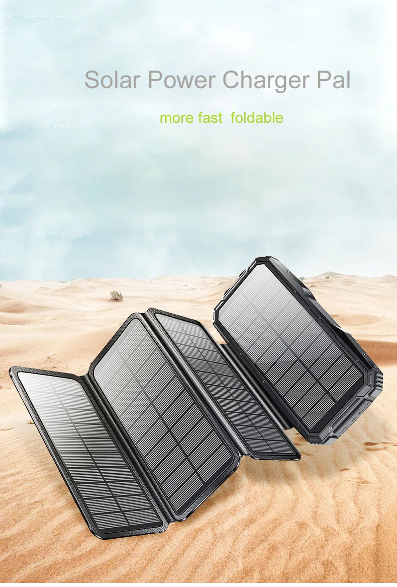

20000mAh SUN POWER charger pal solar pannel