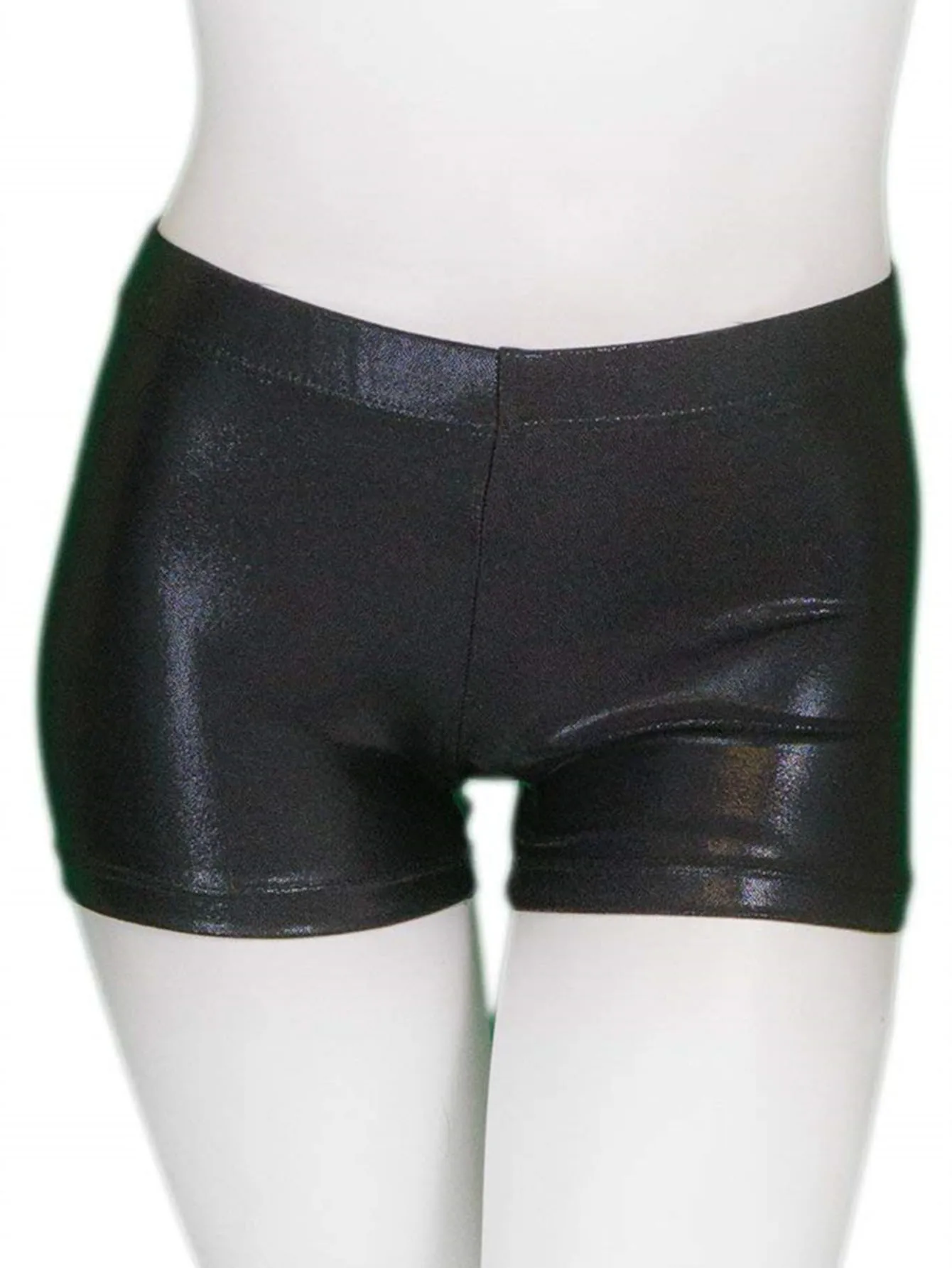 

Summer Brilliant Gold Children's and Girls' New Skin friendly High Elastic Yoga Shorts