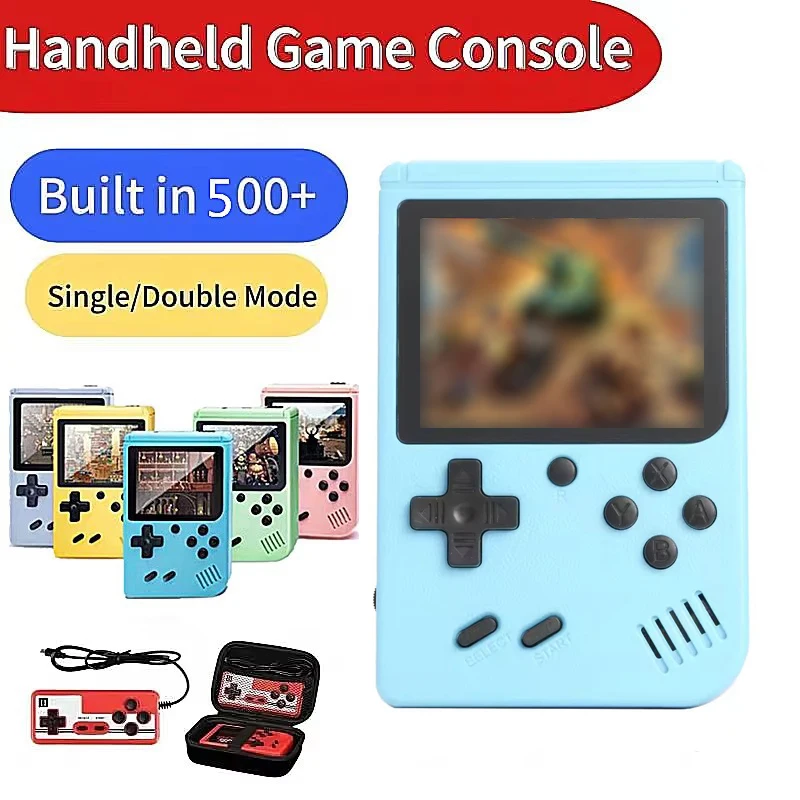 Built-in 500+ Classic games 5 inch arcade retro Console games console for Game boy Emulator TV Video Game Handheld Game Player