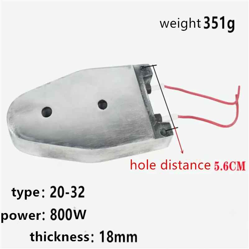 TYPE 20-63 PPR Water Pipe Hot Melt Heater Heating Aluminum Plate Butt Welding Machine Temperature Heating Plate Butt Welder 2