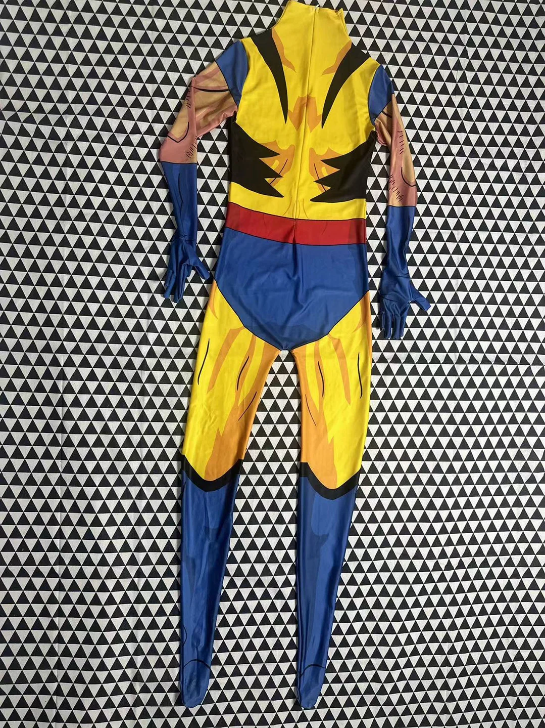 Marvel-Inspired Wolverine Cosplay Bodysuit for Men
