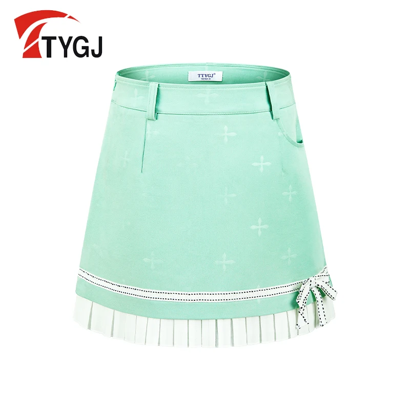 Golf Skirt Quick Dry False Two Anti-Gloss Summer Fashion Sweet Skirt Direct Sale Manufacturer TTYGJ