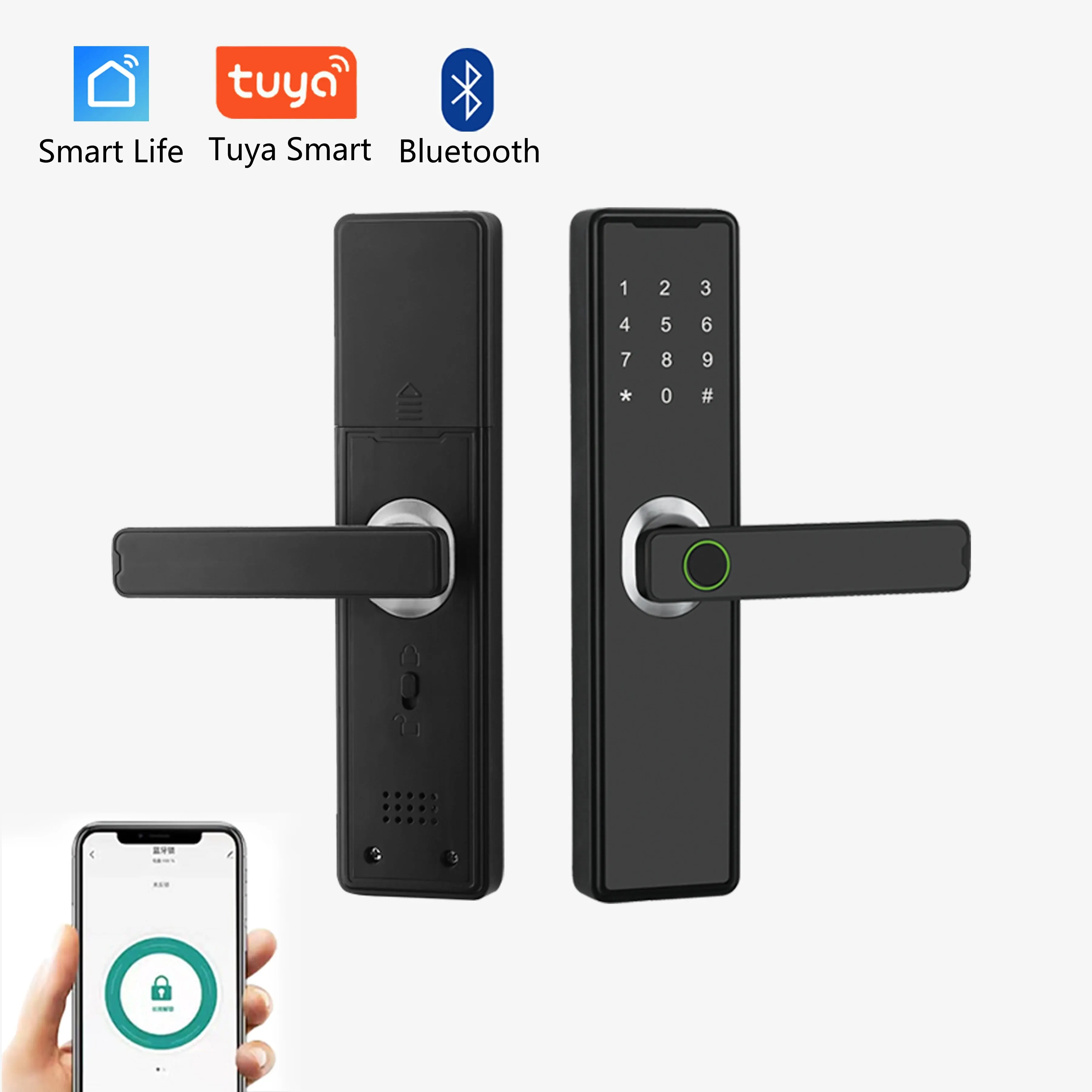 Smart Klamka Tuya Smart Lock za $35.02 / ~137zł