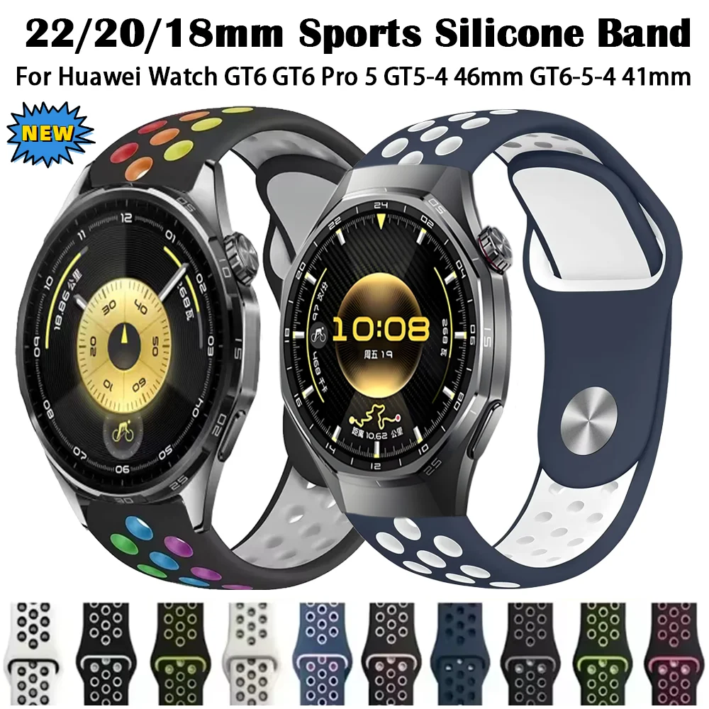 Sport Silicone Band Strap for Huawei Watch - Multiple Sizes Available