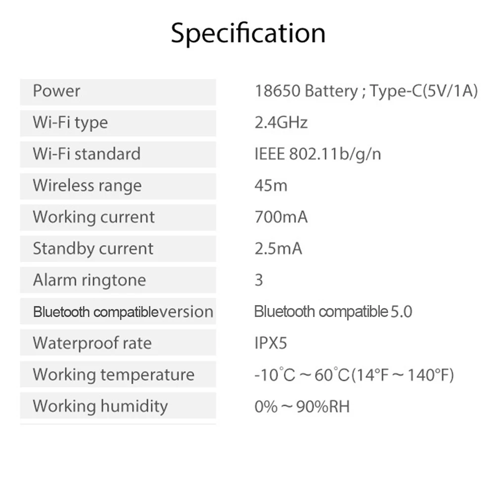 

Weatherproof and Reliable Wireless Connectivity Motion Detection Easy Installation Tuya WiFi Solar Infrared Siren Alarm