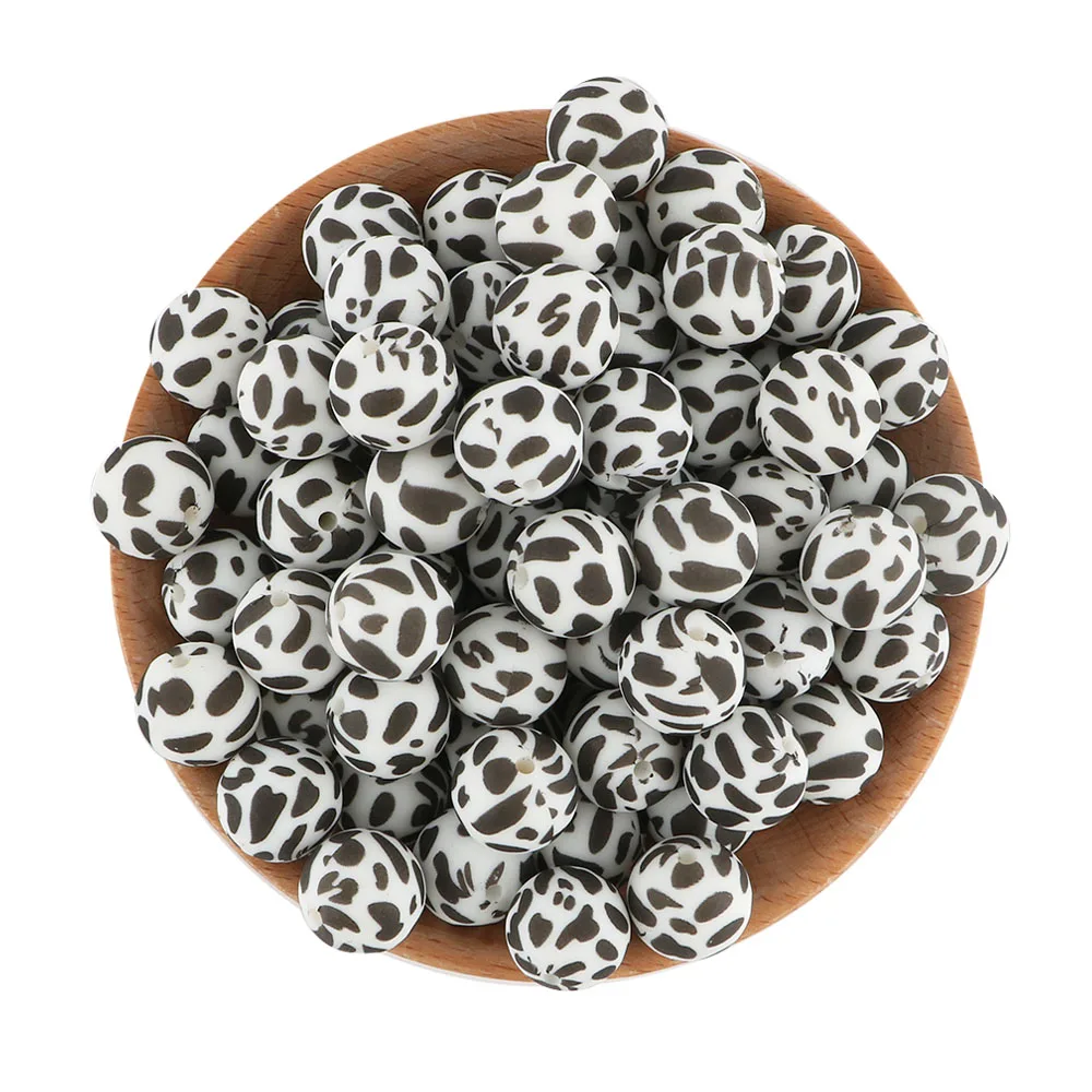 50pcs Black dot