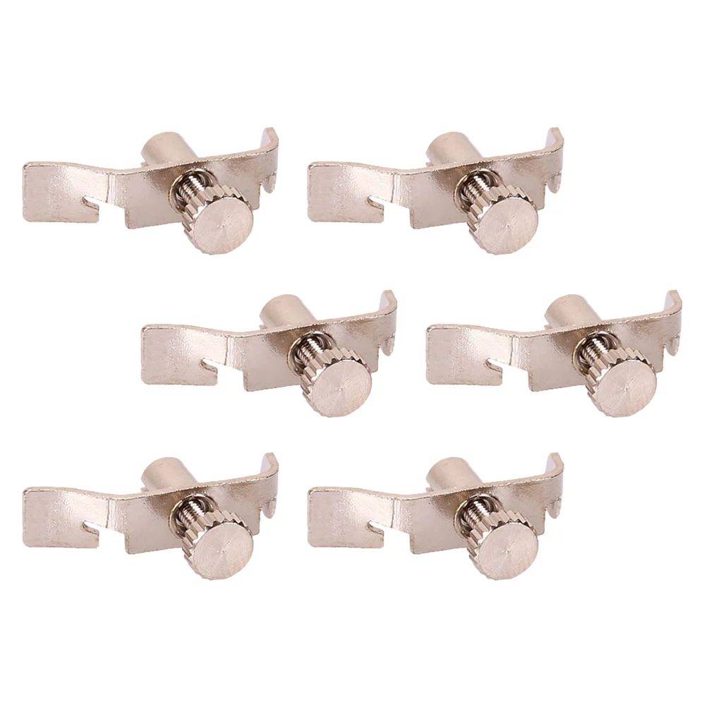 

6 Pcs Erhu Fine-tuning Tuner Stainless Steel Part Strings Adjustment Tool Accessory Replacement