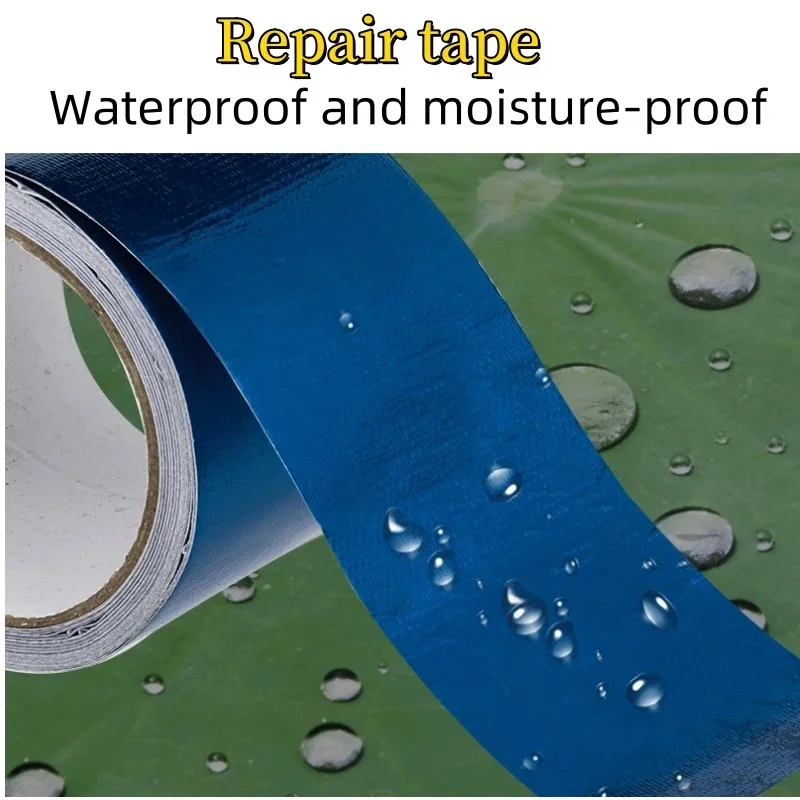 High-Strength Waterproof Truck Tarp Repair Tape - Durable Self-Adhesive Polyethylene