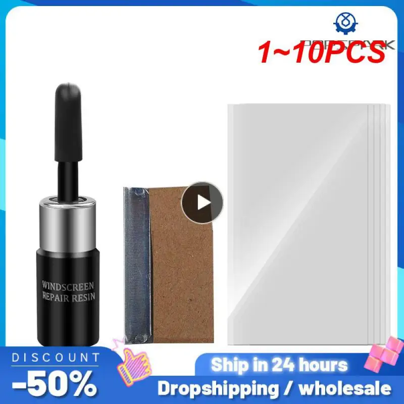 

1 ~ 10 шт., клей для ремонта лобового стекла автомобиля