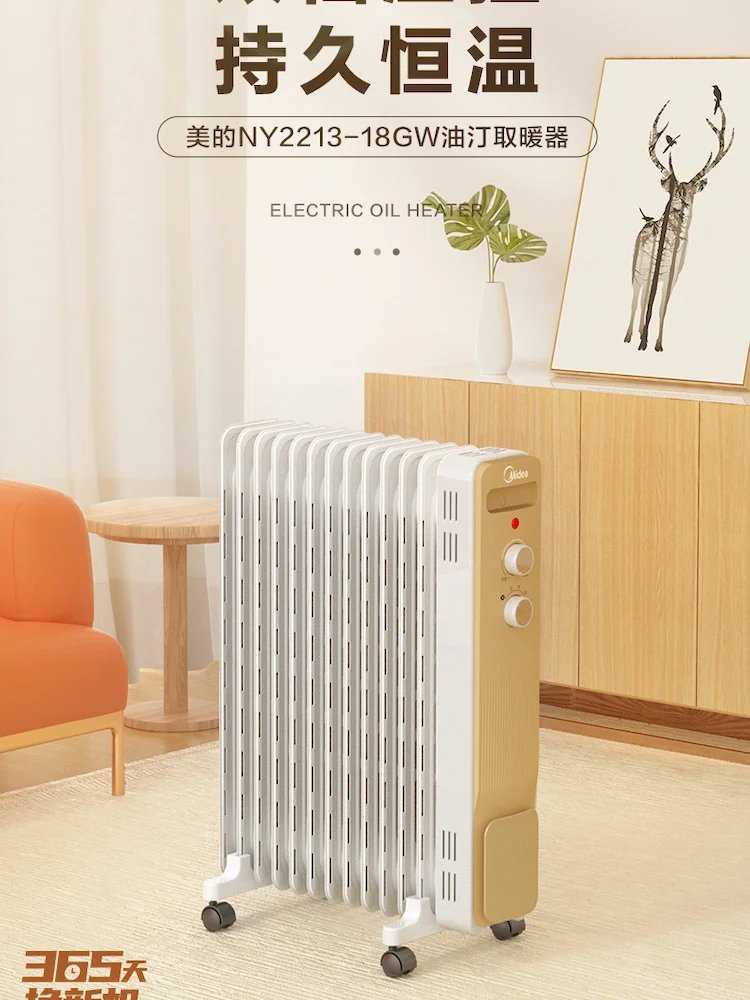 Space heater 3000W High power Oil Heater Intelligent Remote control  constant temperature heater Energy-saving Portable heater - AliExpress