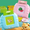Early Education Flash Card Learning Toys Talking Flashcards for Kids Preschool English Electronic Audio Book Machine Gift 2