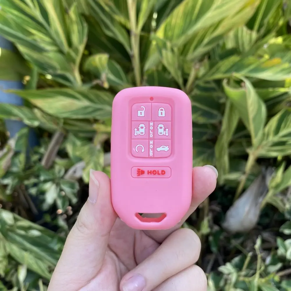 Silicone Remote Key Fob Cover Case For Honda Odyssey (2018-2024 Elite/EX 7-Button) - Scratch Protection - View #5