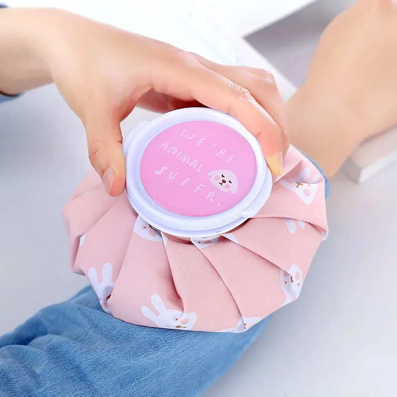 1PC Cold Compression Ice Pack Cartoon Hot and Cold Multifunctional Therapy Pack Cooling Ice PVC Compress