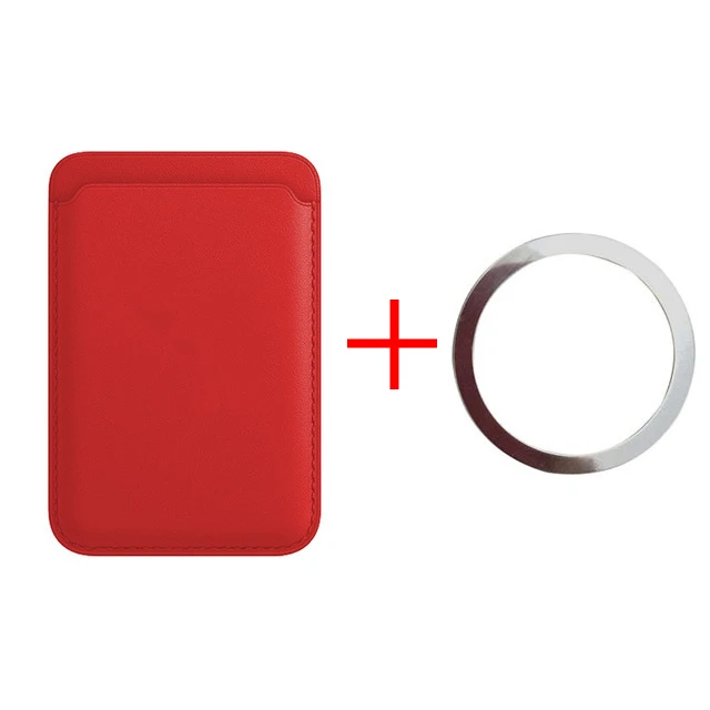 Luxury Magnetic Leather Wallet Case with Card Stand Holder