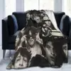 Sturniolo Triplets Blanket Quality Warm Soft Music Throw Blanket Spring Decorative Couch Chair Pattern Bedspread 3
