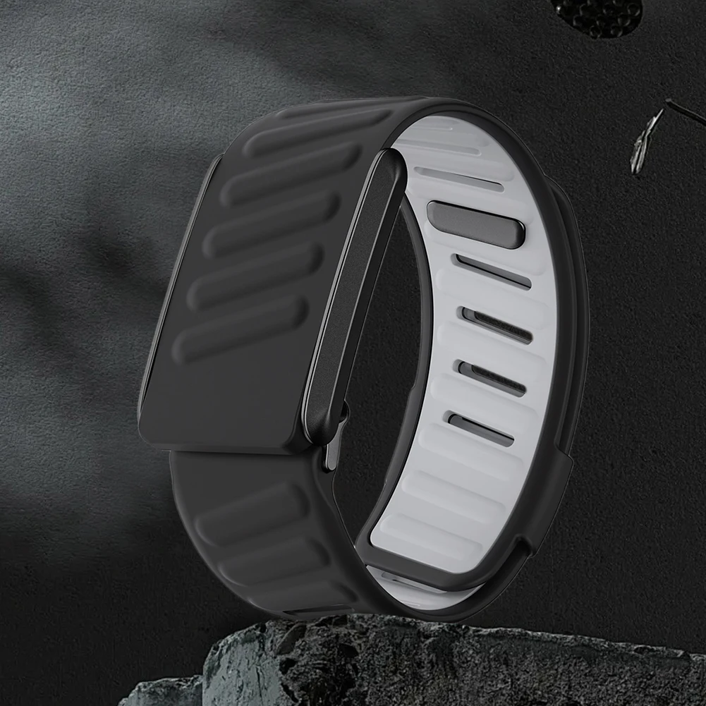 Wrist Band Silicone Adjustable Strap Waterproof Fitness Band Soft Breathable Sports Wristband for Whoop 4.0 Heart Rate Monitor