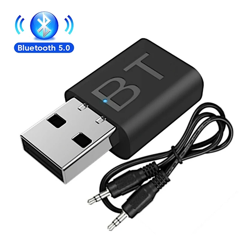 Bluetooth 5.0 Transmitter Receiver for TV PC Headphones