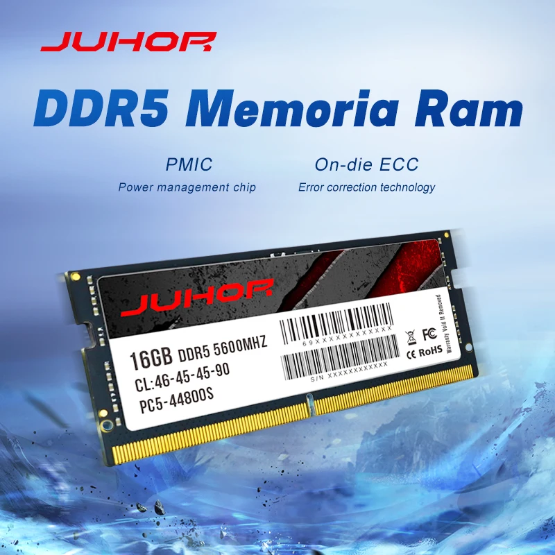 JUHOR ノートパソコン用メモリ DDR5 16GB 32GB 5600MHz RAM - AliExpress