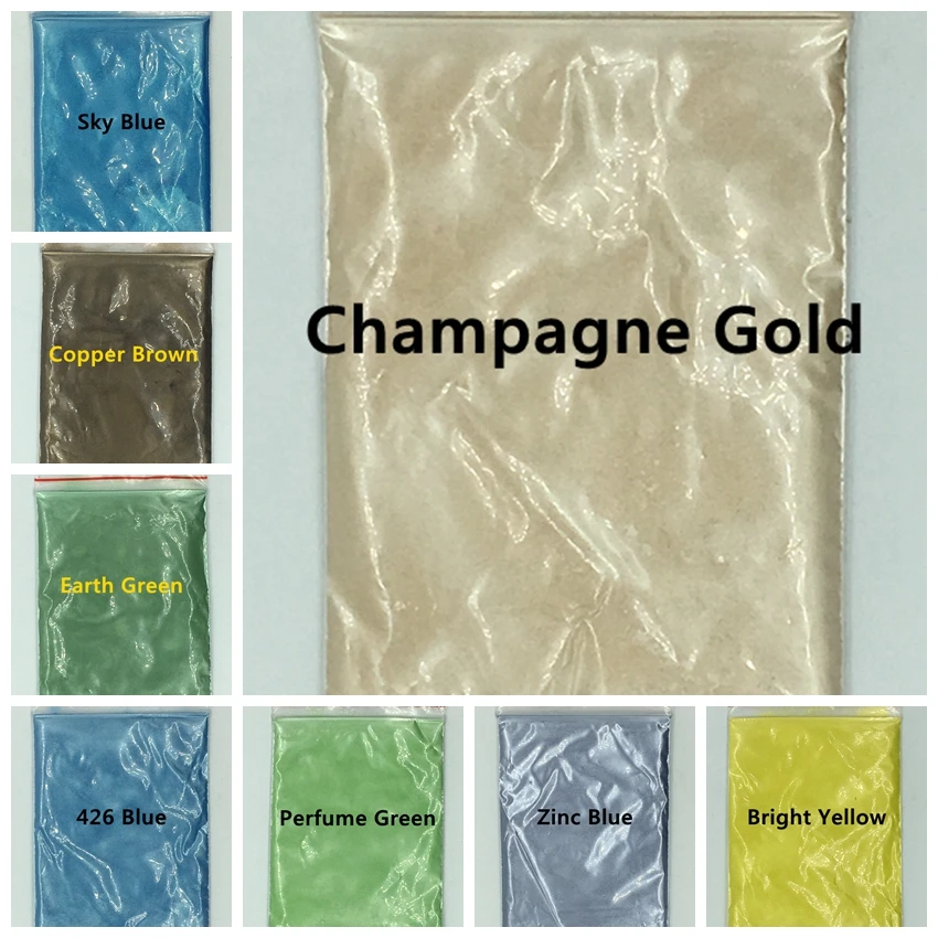 20g Gold Mica Powder Epoxy Resin Dye Pearl Pigment Natural Mica Mineral Powder DIY Epoxy Resin Mold Jewelry Making Accessories mica powder