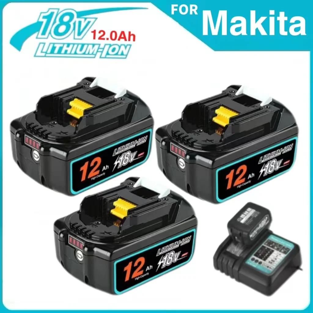 

2024 Upgraded 18V Original for Makita BL1860 BL1850B BL1850 BL1840 BL1830 BL1820 BL1815 LXT-400 Replacement Lithium Battery